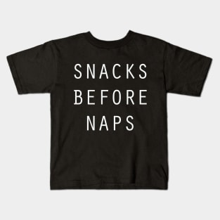 Snacks Before Naps Light Kids T-Shirt